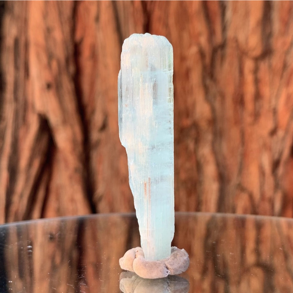 6.3cm 24g Aquamarine Crystal, Baha Mine, Shigar Valley, PK