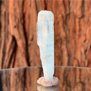 6.3cm 24g Aquamarine Crystal, Baha Mine, Shigar Valley, PK