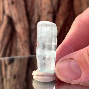 3.8cm 11g Aquamarine from Tiston Mine, Shigar District, Gilgit-Baltistan, Pakistan