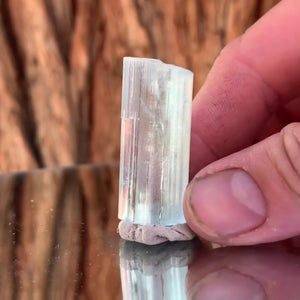 4cm 20g Aquamarine from Daso Mine, Shigar District, Gilgit-Baltistan, Pakistan