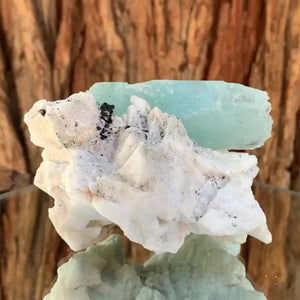 10.5cm 540g Aquamarine from Nid Mine, Shigar District, Gilgit-Baltistan, Pakistan
