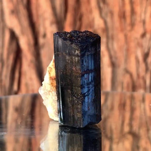 
            
                Load image into Gallery viewer, 4.5cm 60g Black Tourmaline &amp;amp; Feldspar from Skardu, Pakistan
            
        