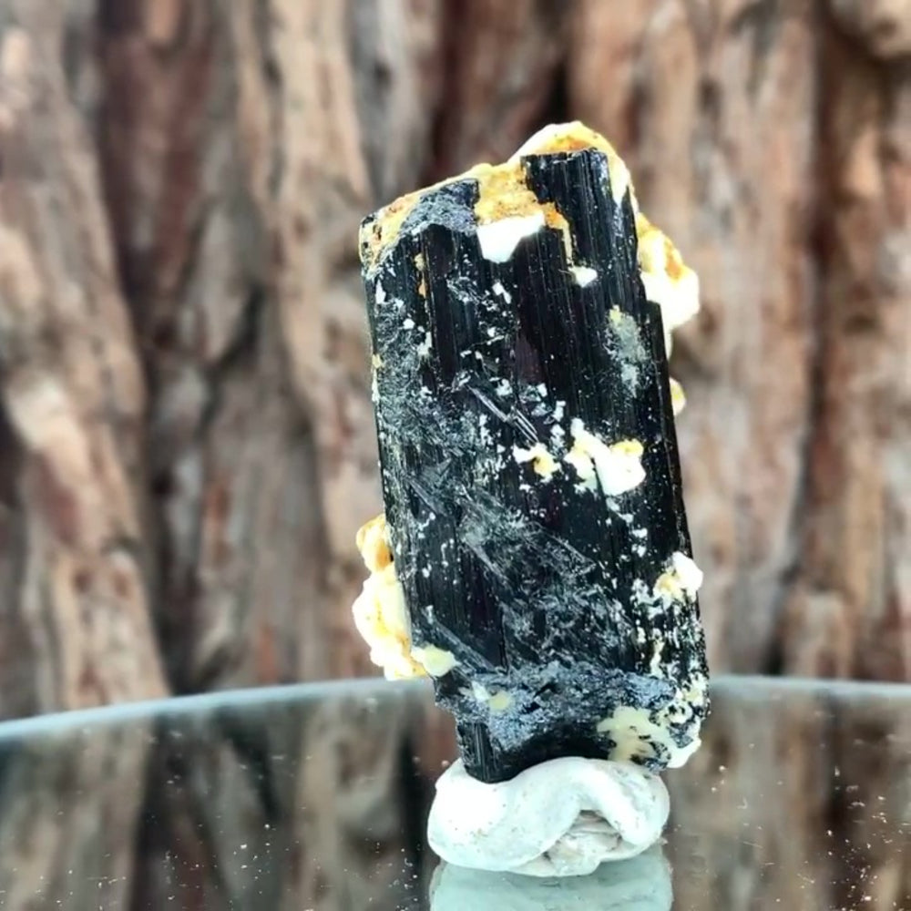 6cm 70g Black Tourmaline from Gon Mine, Shigar, Gilgit-Baltistan, PK