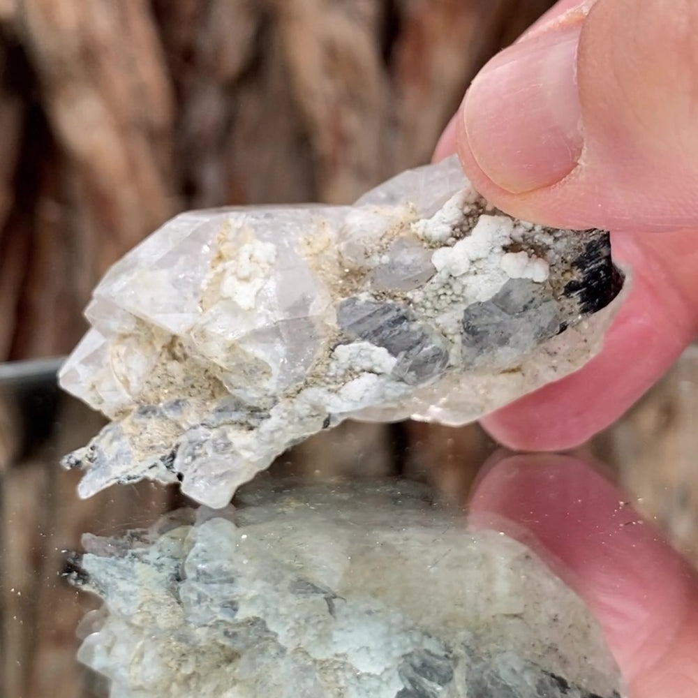 6cm 51g Black Tourmaline from Gon Mine, Shigar, Gilgit-Baltistan, PK