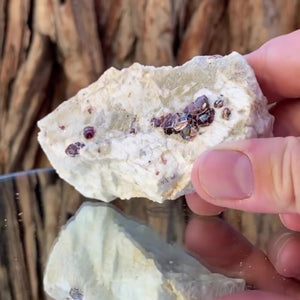 9cm 216g Garnet from Skardu, Pakistan