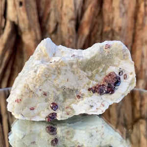 9cm 216g Garnet from Skardu, Pakistan