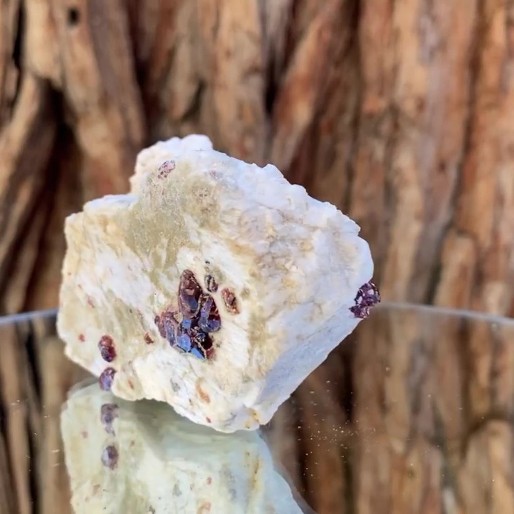 9cm 216g Garnet from Skardu, Pakistan