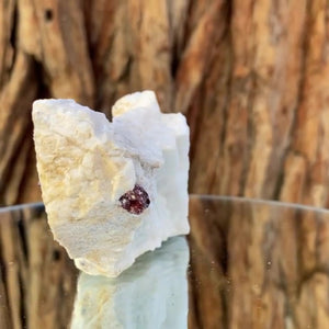 9cm 216g Garnet from Skardu, Pakistan
