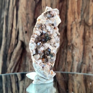 9.5cm 130g Garnet and Smoky Quartz, Tongbei, Fujian, China