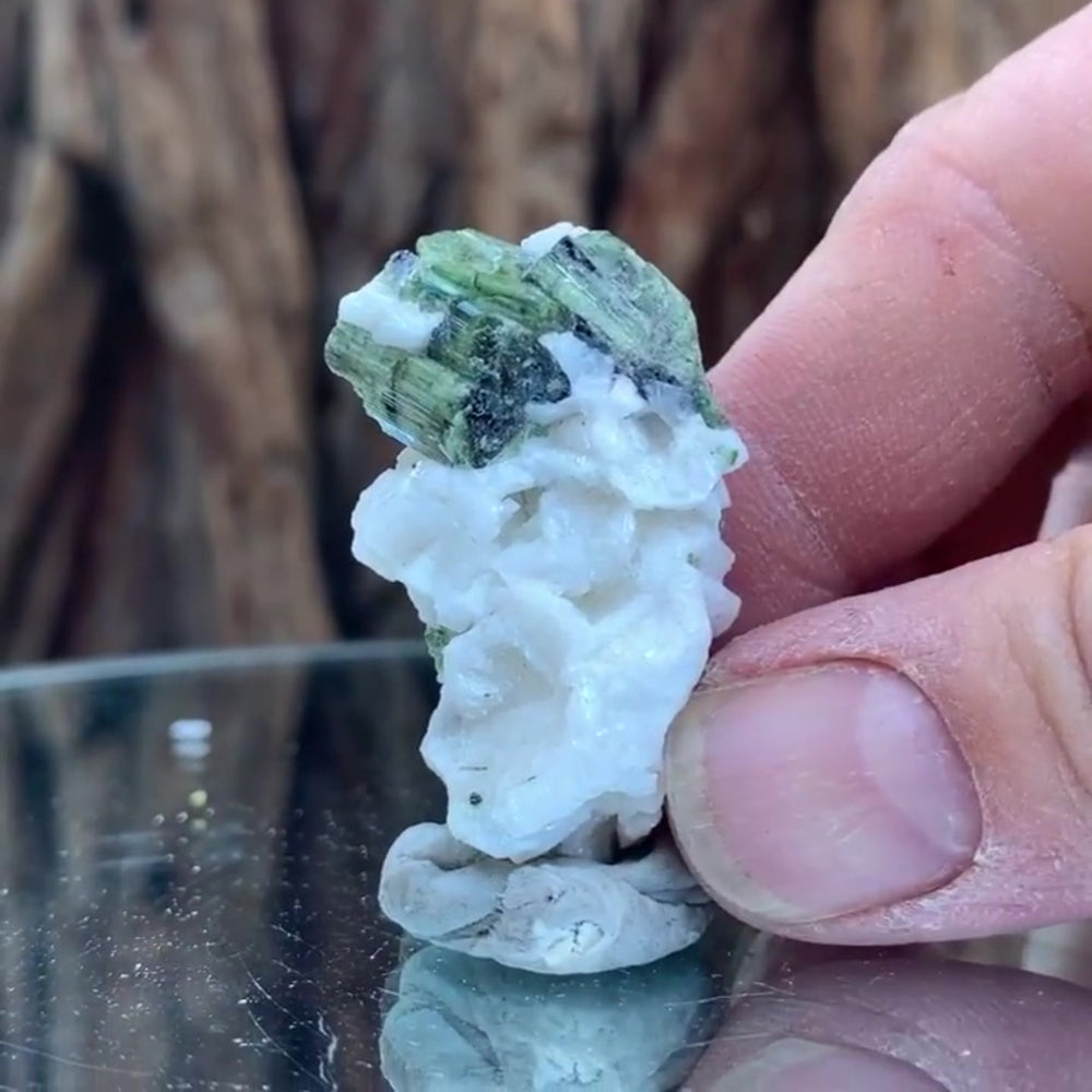 4cm 14g Green Tourmaline, Tulga Mine, Gilgit-Baltistan, Pakistan