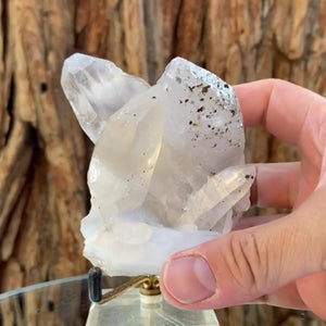 9.5cm 268g Himalayan Clear Quartz from Skardu, Pakistan
