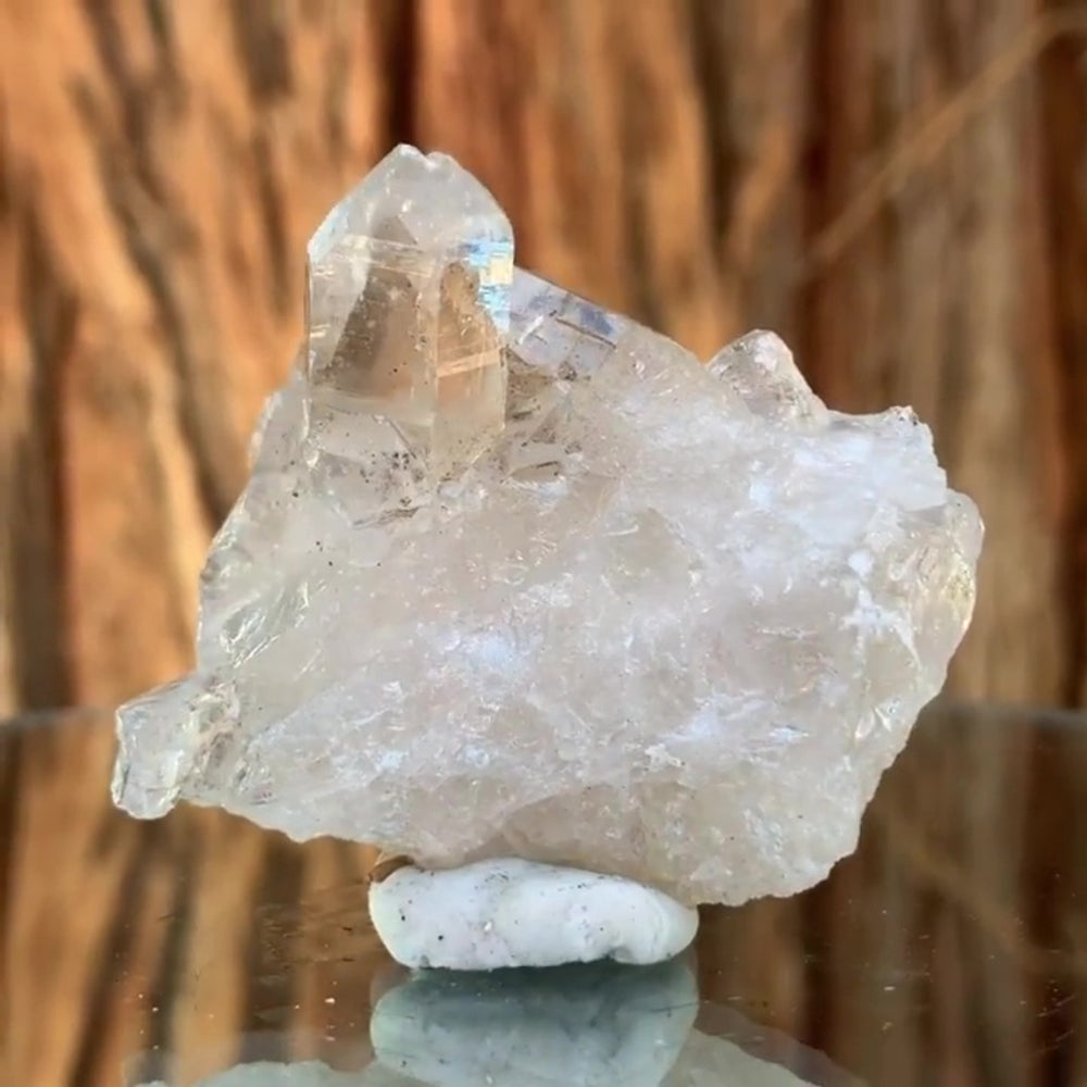 
            
                Load image into Gallery viewer, 5.2cm 66g Himalayan Clear Quartz Cluster, Skardu, Pakistan
            
        