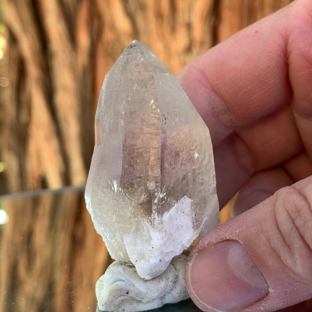 5.5cm 46g Himalayan Clear Quartz Point, Skardu, Pakistan