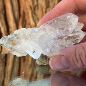 8cm 78g Himalayan Clear Quartz Cluster, Skardu, Pakistan