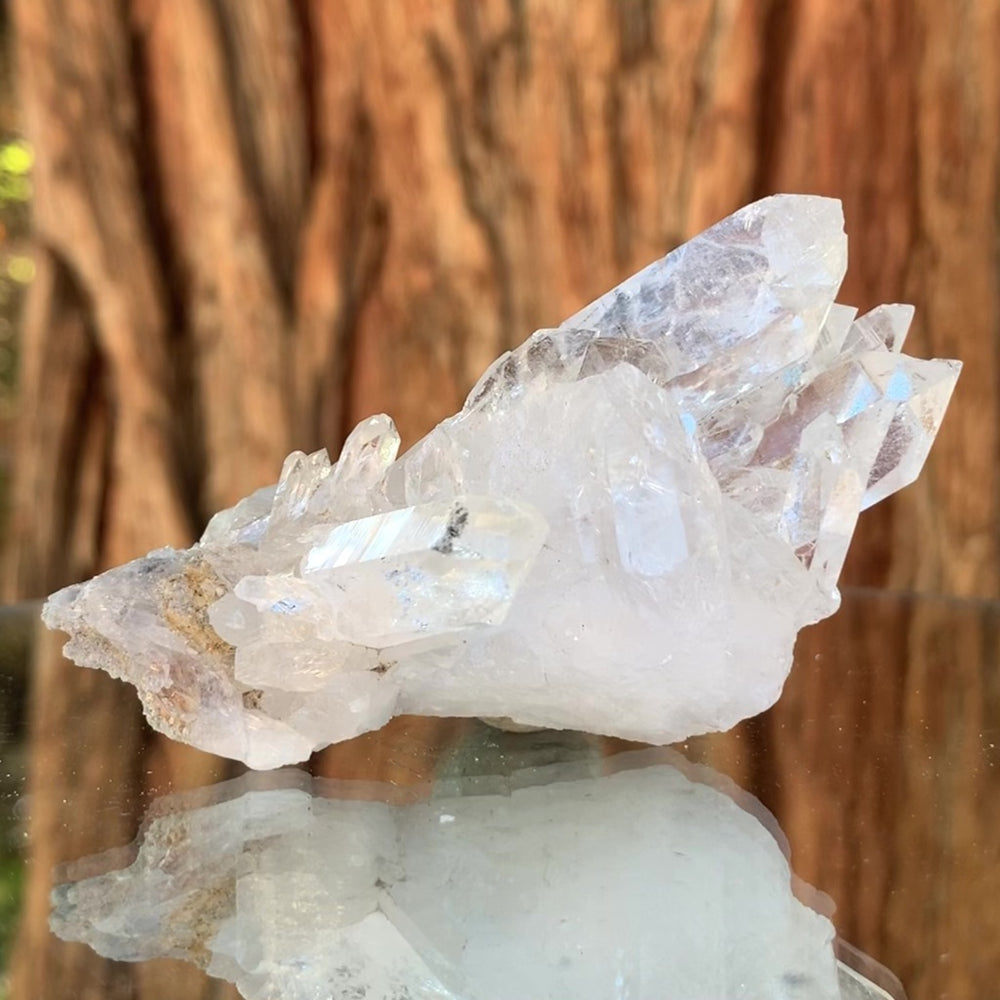 8cm 78g Himalayan Clear Quartz Cluster, Skardu, Pakistan
