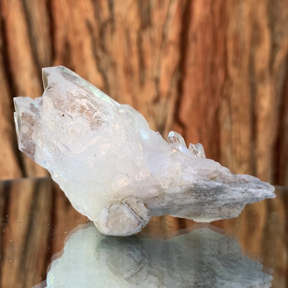 
            
                Load image into Gallery viewer, 8cm 78g Himalayan Clear Quartz Cluster, Skardu, Pakistan
            
        
