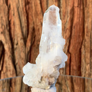 10cm 135g Himalayan Clear Quartz & Muscovite Mica, Hashupi Mine, Shigar, Gilgit-Baltistan, Pakistan
