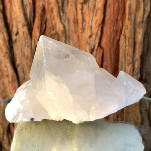 11.6cm 658g Himalayan Clear Quartz, & Black Tourmaline, Bulachi Mine, Roundu Valley, Skardu, Gilgit -Baltistan, Pakistan