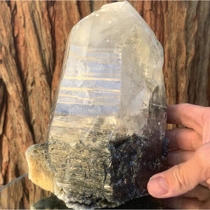 19.5cm 3.04kg Himalayan Clear Quartz, Tormiq Mine, Roundu Valley, Skardu, Gilgit -Baltistan, Pakistan