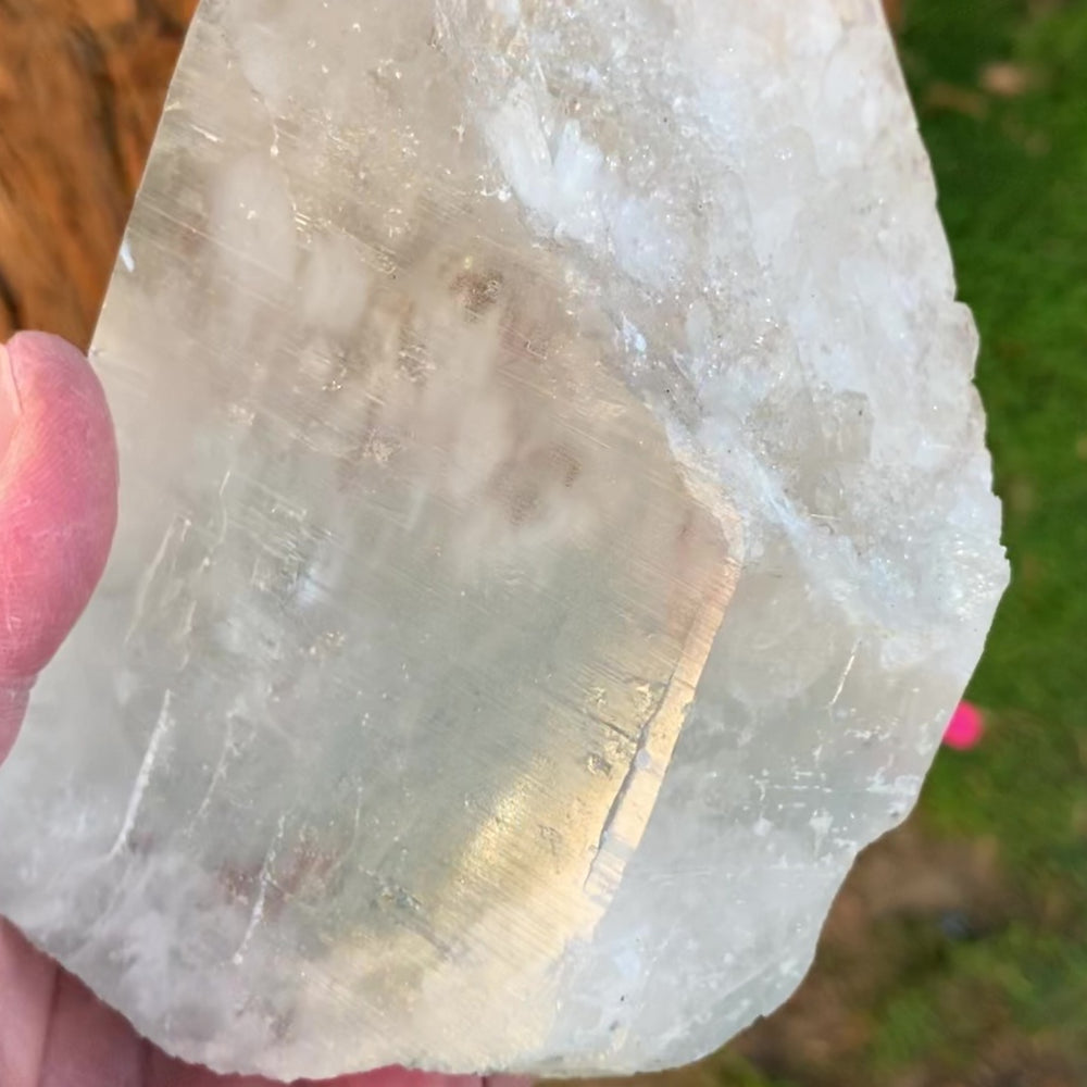 14cm 1.21kg Himalayan Clear Quartz, Tormiq Mine, Roundu Valley, Skardu, Gilgit -Baltistan, Pakistan