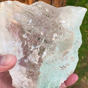 14cm 1.21kg Himalayan Clear Quartz, Tormiq Mine, Roundu Valley, Skardu, Gilgit -Baltistan, Pakistan