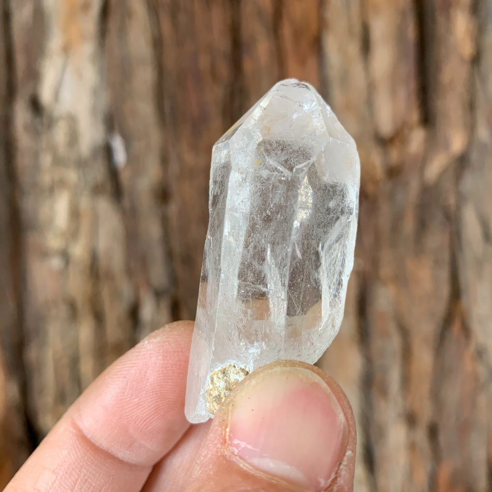 5.5cm 44g Himalayan Clear Quartz Crystal Stone from Skardu, Pakistan
