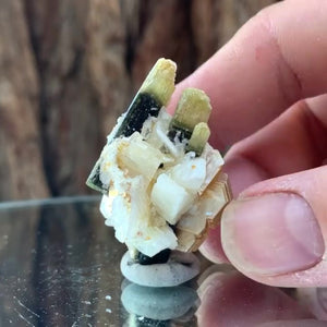 4cm 16g Tourmaline and Cleavelandite, Tulga Mine, Gilgit-Baltistan, Pakistan