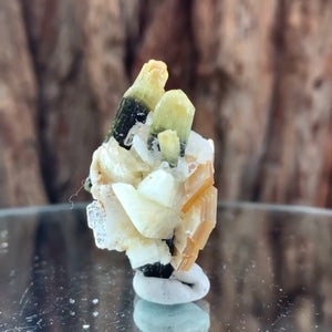 4cm 16g Tourmaline and Cleavelandite, Tulga Mine, Gilgit-Baltistan, Pakistan