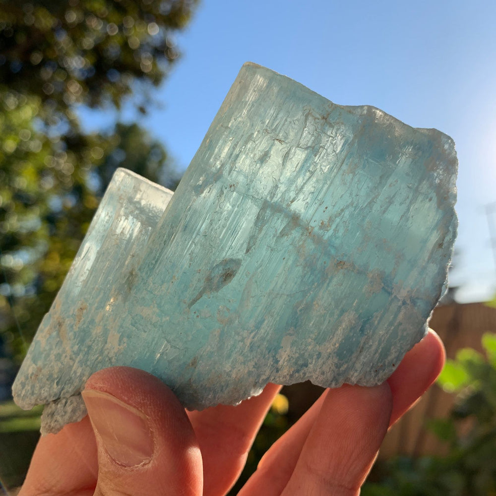 8.3cm 219g Aquamarine Crystal from Skardu, Pakistan