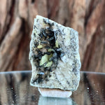 4.5cm 35g Green Sphene on Calcite from Shelisa Mine, Arundo, Shigar District, Gilgit-Baltistan, Pakistan