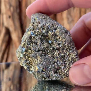 6.1cm 196g Pyrite from Mexico