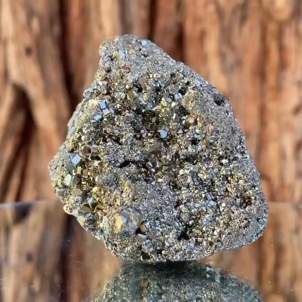 6.1cm 196g Pyrite from Mexico