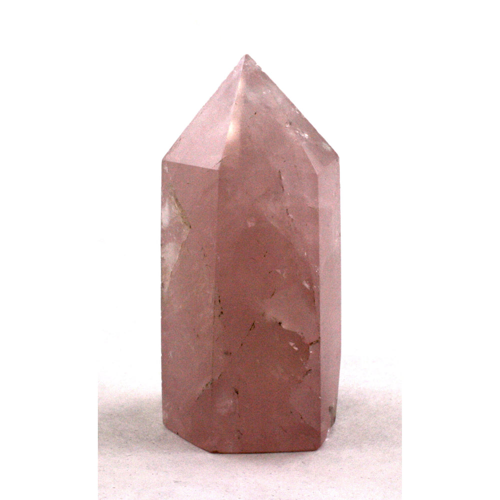 85mm Polished Rose Quartz Point