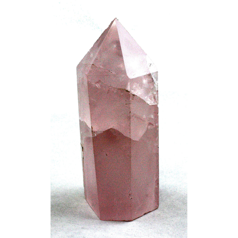 85mm Polished Rose Quartz Point