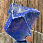 10.8cm 1.07kg Polished Lapis Lazuli from Jundak Mine, Afghanistan