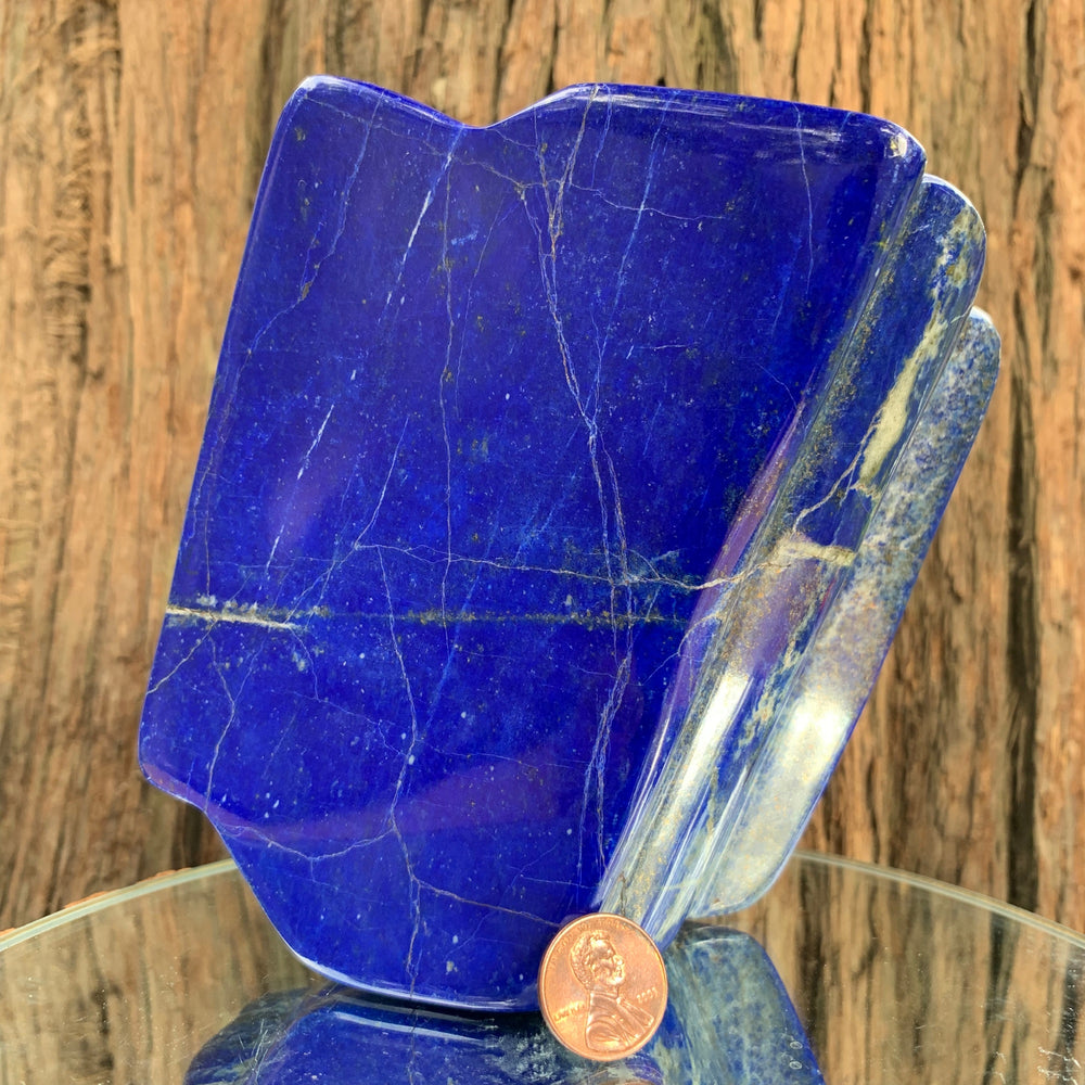 12cm 1.83kg Polished Lapis Lazuli from Jundak Mine, Afghanistan