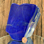 12cm 1.83kg Polished Lapis Lazuli from Jundak Mine, Afghanistan