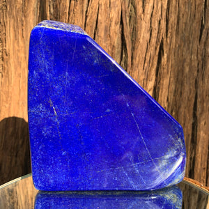 12.4cm 1.13kg Polished Lapis Lazuli from Jundak Mine, Afghanistan