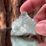4.5cm 50g Mint Green Fluorite and Calcite, Xianghualing Mine, Hunan, China