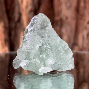 4.5cm 50g Mint Green Fluorite and Calcite, Xianghualing Mine, Hunan, China