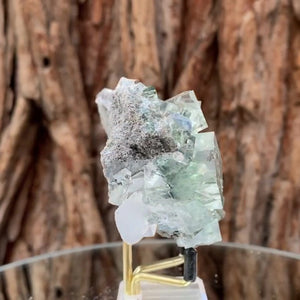 
            
                Load image into Gallery viewer, 10.5cm 210g Clear Green Fluorite from Xianghuapu Mine, Hunan, CN
            
        