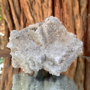 9cm 255g Fluorite with Calcite from Manaoshan Mine, Hunan, China