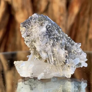 4.8cm 32g Wolframite & Quartz from Yaogangxian Mine, Hunan, China