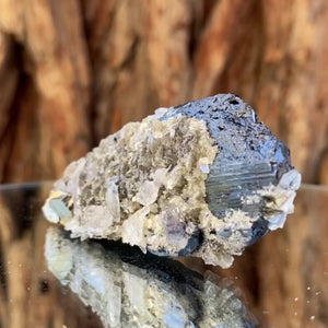 7.2cm 90g Wolframite & Quartz from Yaogangxian Mine, Hunan, China