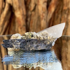 6cm 56g Wolframite & Quartz from Yaogangxian Mine, Hunan, China