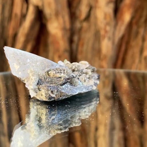 6cm 56g Wolframite & Quartz from Yaogangxian Mine, Hunan, China