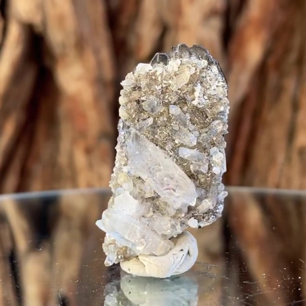 4cm 10g Wolframite & Quartz from Yaogangxian Mine, Hunan, China