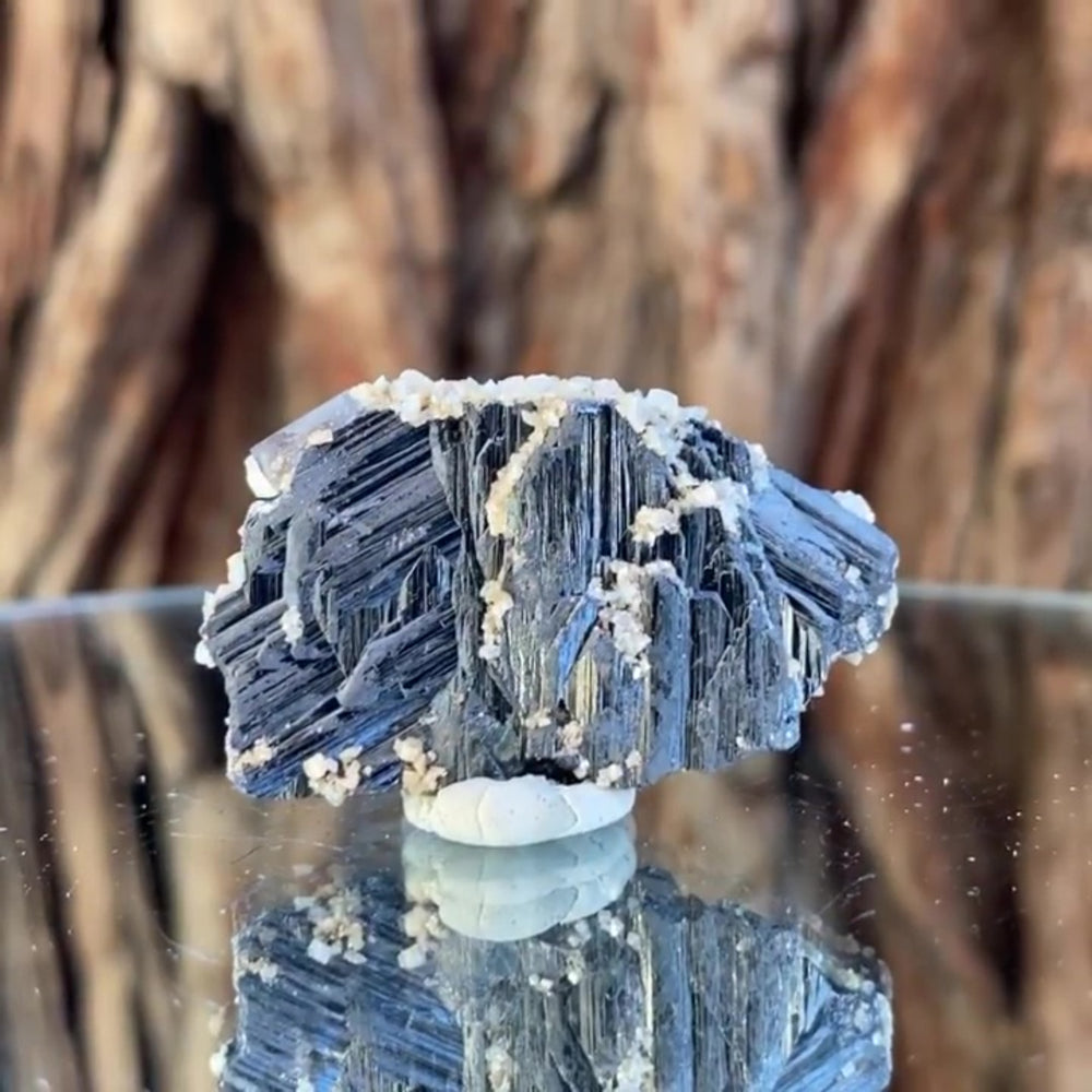 4.5cm 34g Wolframite & from Yaogangxian Mine, Hunan, China
