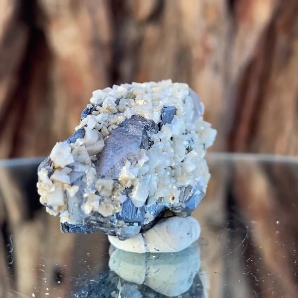 4.5cm 34g Wolframite & from Yaogangxian Mine, Hunan, China