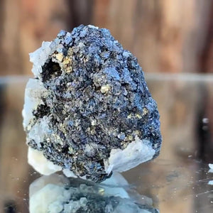 2.7cm 12g Wolframite & Quartz from Yaogangxian Mine, Hunan, China